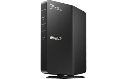 OCN インターネットの1ギガ用Wi-Fiルーター BUFFALO WSR3600BE